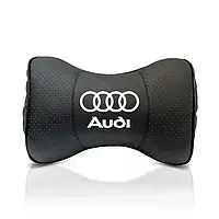 Подушки на подголовник в авто"Audi" 1 шт