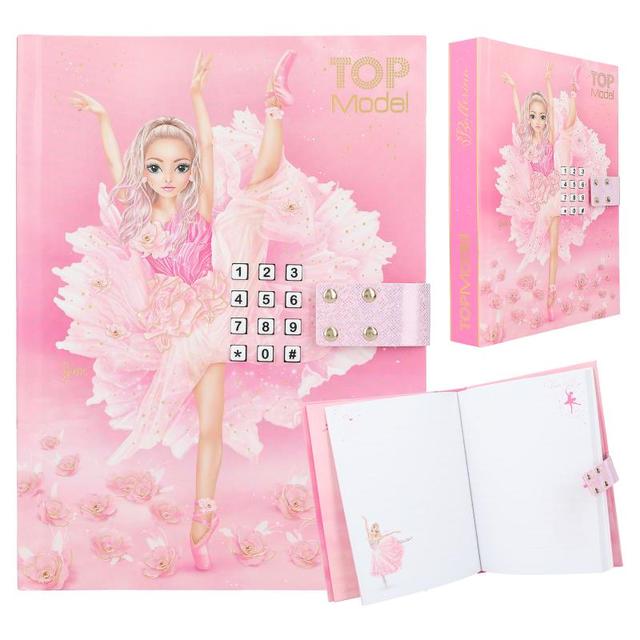 TOP Model Дневник BALLET с кодовым замком и мелодией Топ Модель Балет 12712