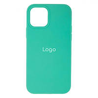 Чехол для iPhone 12 для iPhone 12 Pro Silicone Case Full Size AA Цвет 47 Spearmint