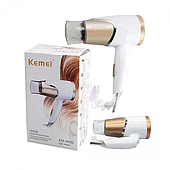 Дорожній складний фен Kemei Km-6832