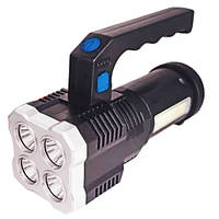 Ліхтар переносний BL-X510-4LED+COB, Li-Ion акум., ЗП microUSB, Box