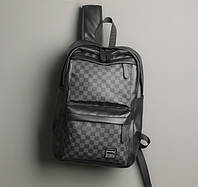 Мужской городской ранец кожаный рюкзак портфель повседневная сумка для ноутбука документов