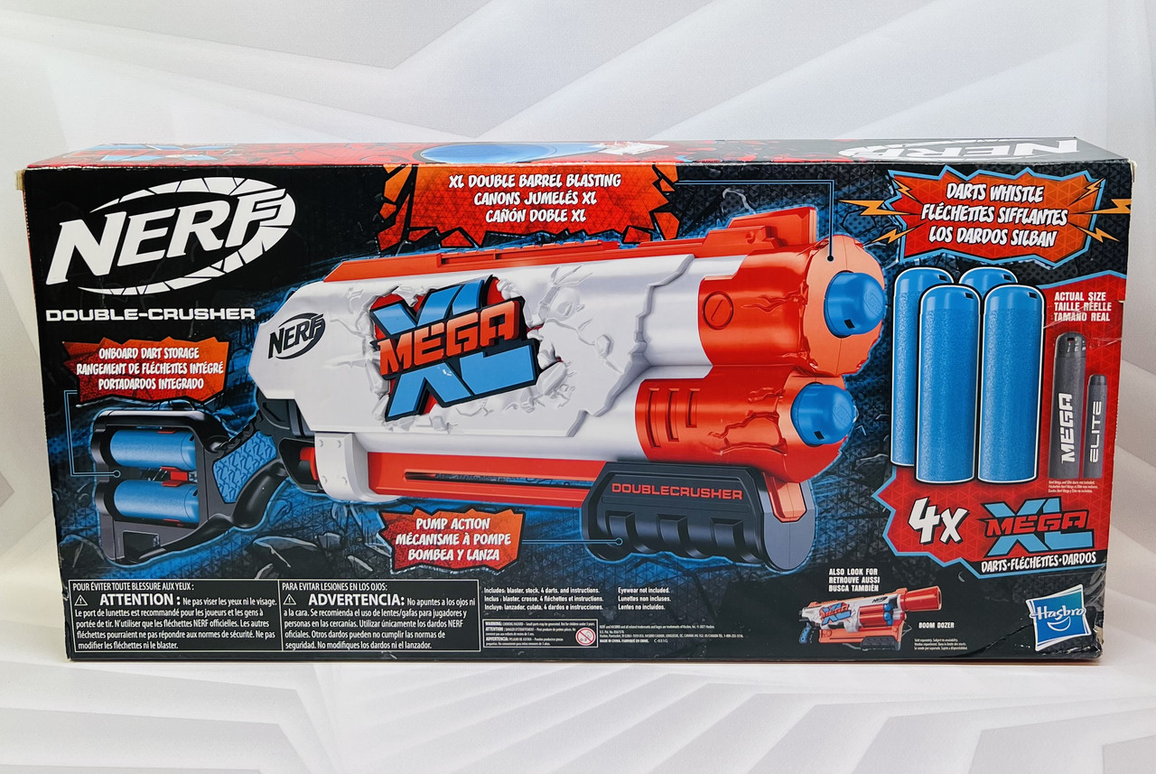 Мега-бластер Нерф Nerf Mega XL DoubleCrusher