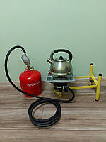 Комплект газовий нагрівач керамічний 2,9 кВт + Баллон пропан 8 л з редуктором і шлангом 2 м, фото 5