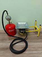 Комплект газовий нагрівач керамічний 2,9 кВт + Баллон пропан 8 л з редуктором і шлангом 2 м, фото 4