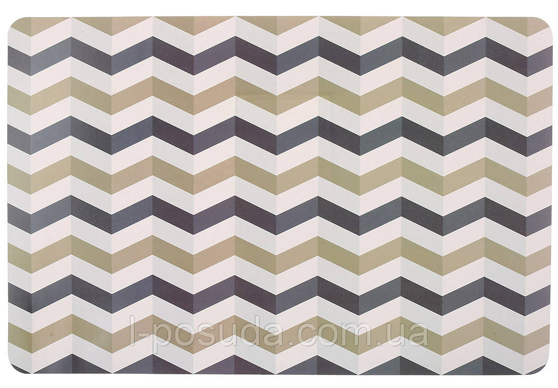 Серветка сервірувальна (плейсмат) Geometry 43*28см (12 штуки), фото 1