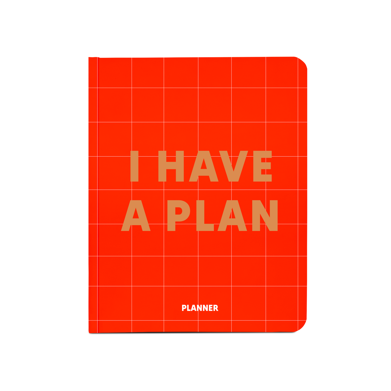 Планер I HAVE A PLAN червоний ORNER