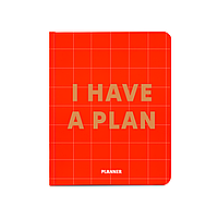 Планер I HAVE A PLAN червоний ORNER