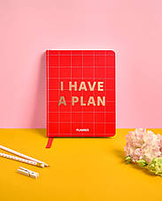 Планер I HAVE A PLAN червоний ORNER, фото 3