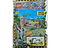 LEGO 1222217 Минифигурка коллекционная Jurassic World Raptor and Hideout Raptor в укрытии LE