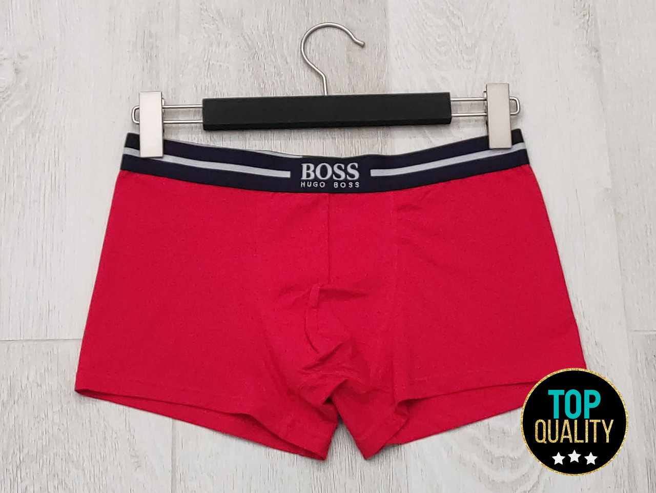 Труси чоловічі хіпси ВОSS червоні