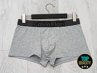 Трусы мужские хипсы Calvin Klein Iron серые. Полномерная модель. Премиум качество