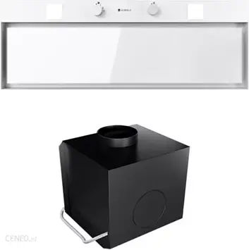 Вбудована витяжка Globalo Spineiro 90.1 Білий + Turbina TW 2.1