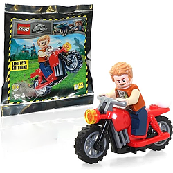 LEGO 122114 Jurassic World  Owen Grady і Red Motorcycle LE Мініфігурка колекційна  Оуен на червоному мотоциклі