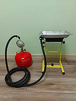 Газовий набір пропановий (Баллон 5 літрів, Газовий пальник 3 кВт, Редуктор, Шланг 2 метри) Туреччина, фото 9