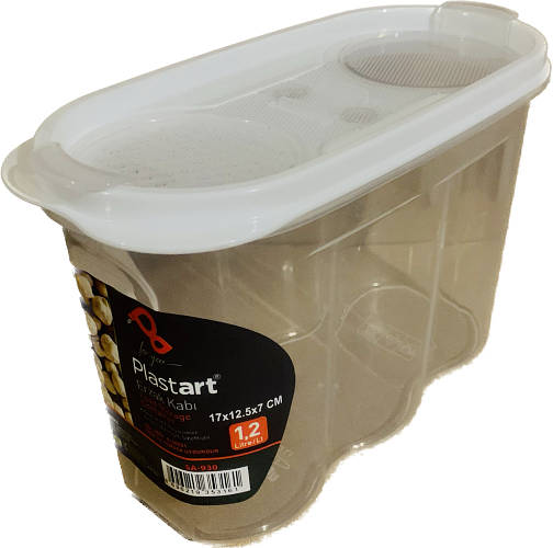 Контейнер мерный для сипучих продуктів мерный 1,2 л з кришкой и ...