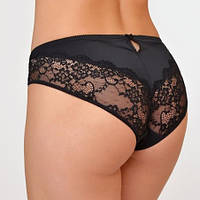 Труси жіночі  6510 з мереживом чорні, білі, бєж, сині 1 шт Розміри L XL XXL
