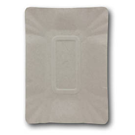 Тарілка одноразова паперова розмір 120х160 мм 100 шт/уп.