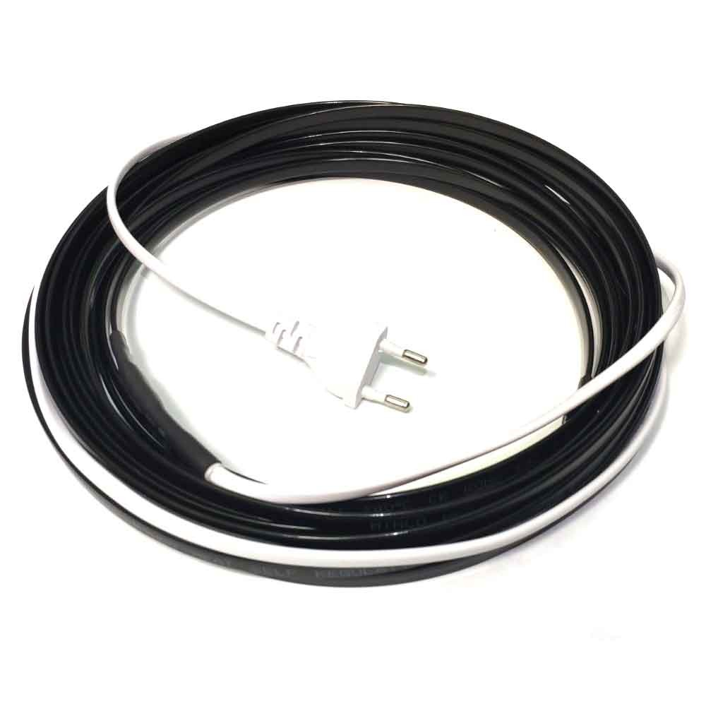 Саморегулюючий кабель з вилкою для обігріву труб 9м - Premium Protect 2C (20 Вт/м), фото 1