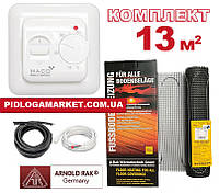 Нагревательный мат Arnold Rak FH-EC 180 (13 м.кв.) + немецкий терморегулятор MACO TF1640