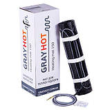 Двожильний Нагрівальний Мат GrayHot 150 + німецький терморегулятор MACO TF1640, фото 3