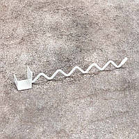 Настінна вішалка-органайзер 23x3см Білий