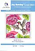 Набір для вишивання за нанесеною на канву схемою  "Hummingbirds (1)".   AIDA 14CT printed, 27*27 см, фото 3