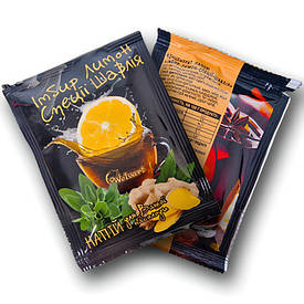 Концентрований напій ТМ Welvart імбир, лимон, спеції, шавлія 50 гр.