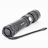 Ліхтар ручний Quantum Solid-M 10W LED  з USB + Li-ion18650/2600mAh, box, фото 2