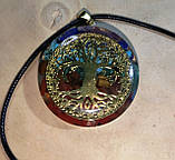 Кольє-кулон із натуральними каменями із зображеннями дерев роду від студії www.LadyStyle.Biz, фото 7