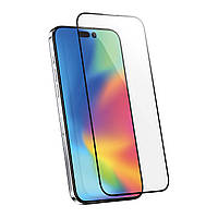 Захисне скло для iPhone 15 Pro Max VOKAMO Ocover 3D Diamond HD Black (NVK010871)