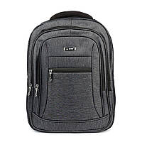 Рюкзак універсальний для міста та подорожей Daifan DF22 темно-сірий