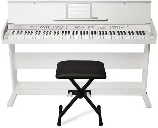 Цифрове піаніно Alesis Virtue AHP-1 BK/WH, фото 1