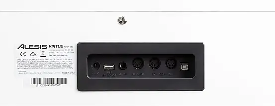 Цифрове піаніно Alesis Virtue AHP-1 BK/WH, фото 5