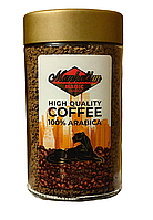 Растворимый сублимированный кофе Manhattan 100% Arabica 100 грамм