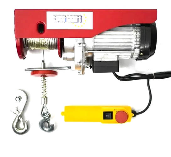 Таль электрическая 250 кг, Электротельфер 500кг, Лебедка электрическая ...