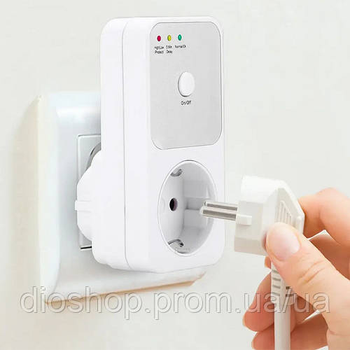 Реле для розетки, Розетка реле, Реле для защиты бытовой техники (170В ...