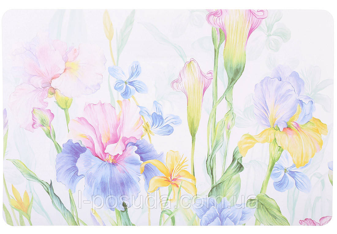 Серветка сервірувальна (плейсмат) Floral 43*28см (12 штуки), фото 1