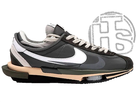 Чоловічі кросівки Nike Waffle Sacai Khaki Green White Beige ALL09438, фото 1