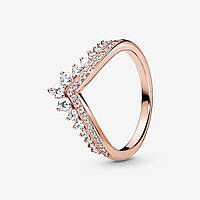 Серебряное кольцо Pandora Желание принцессы 187736CZ