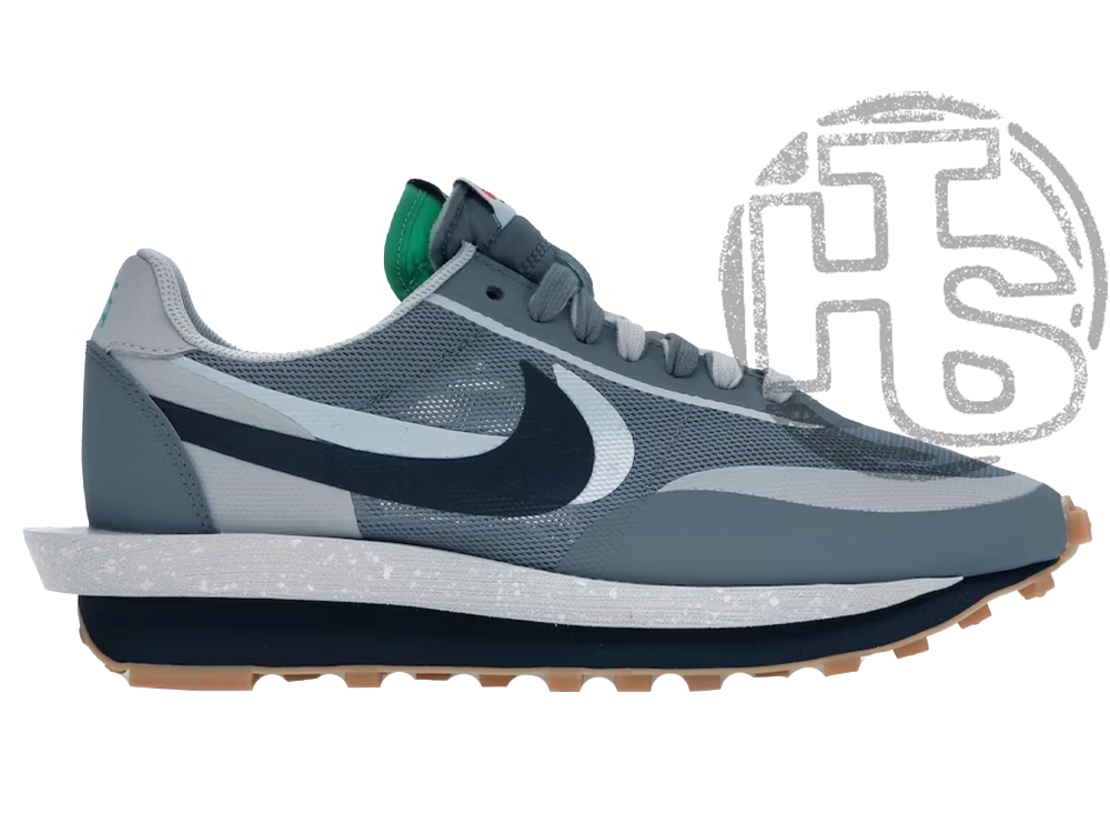 Чоловічі кросівки Nike Waffle Sacai Clot Kiss of Death 2 Cool Grey DH3114-001