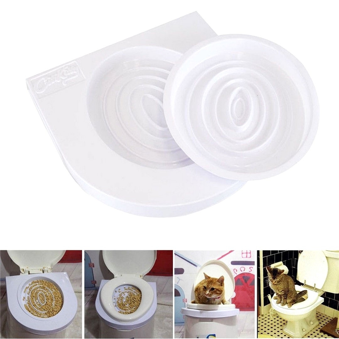 Купить Приучить кота к унитазу, Приучение кошек к унитазу, Кошачий ...