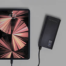 Повербанк портативний 30000mAh 22.5W із швидкою зарядкою Power Bank TITANUM 728S Black, фото 3