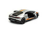 Машинка KINSMART металева KT5401W Lamborghini Huracán LP610 - 4 Avio, фото 6