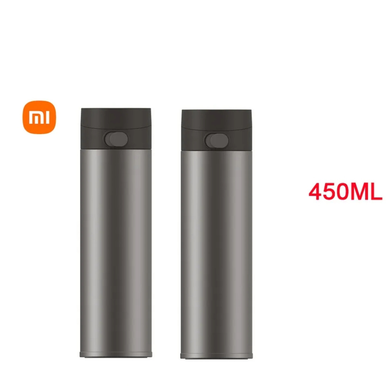 Титановий термос XIAOMI 450 мл 2 шт, фото 1