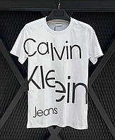 Біла чоловіча футболка Calvin Klein