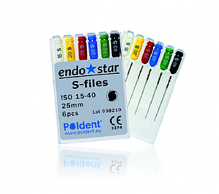 Endostar S - файли, С-Файли Poldent №45-80, 25мм