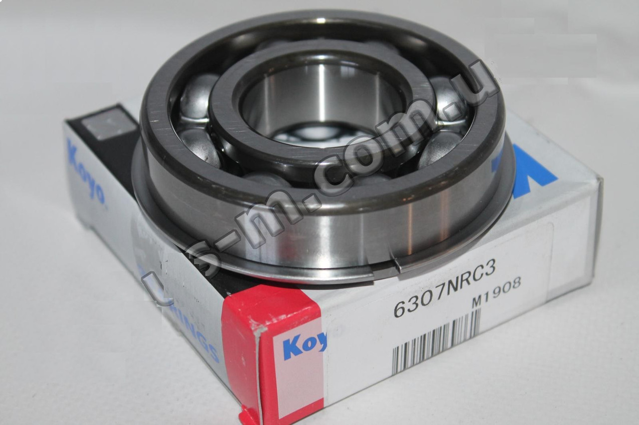 Підшипник 50307 (6307N.P5Q5) первинного вала КПП Газель, Волга (KOYO, Japan)