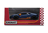 Машинка KINSMART металева KT5401W Lamborghini Huracán LP610 - 4 Avio, фото 10