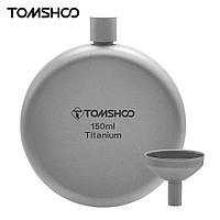 Фляга титанова Tomshoo 150 мл + воронка